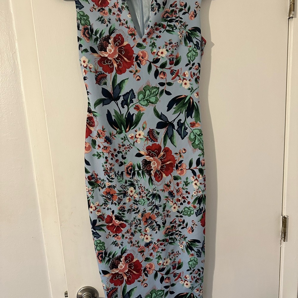 Floral Print Women's Dress